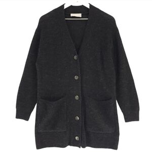 Everlane Oversized Alpaca Pocket Long Cardigan